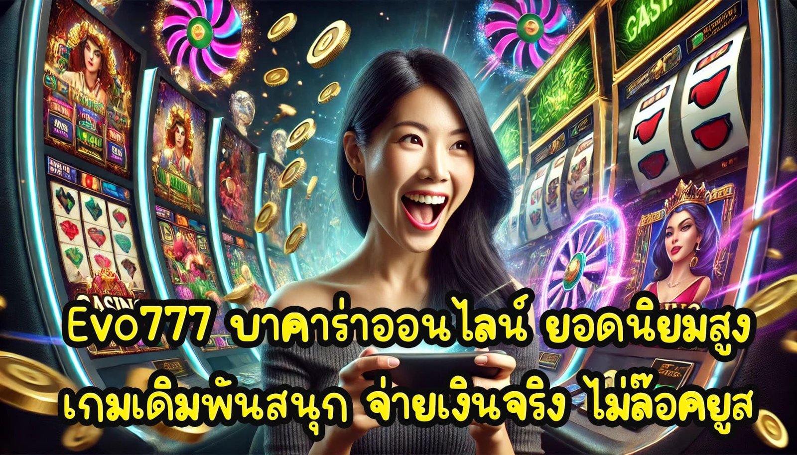 Evo777 บาคาร่าออนไลน์ ยอดนิยมสูง เกมเดิมพันสนุก จ่ายเงินจริง ไม่ล๊อคยูส-4