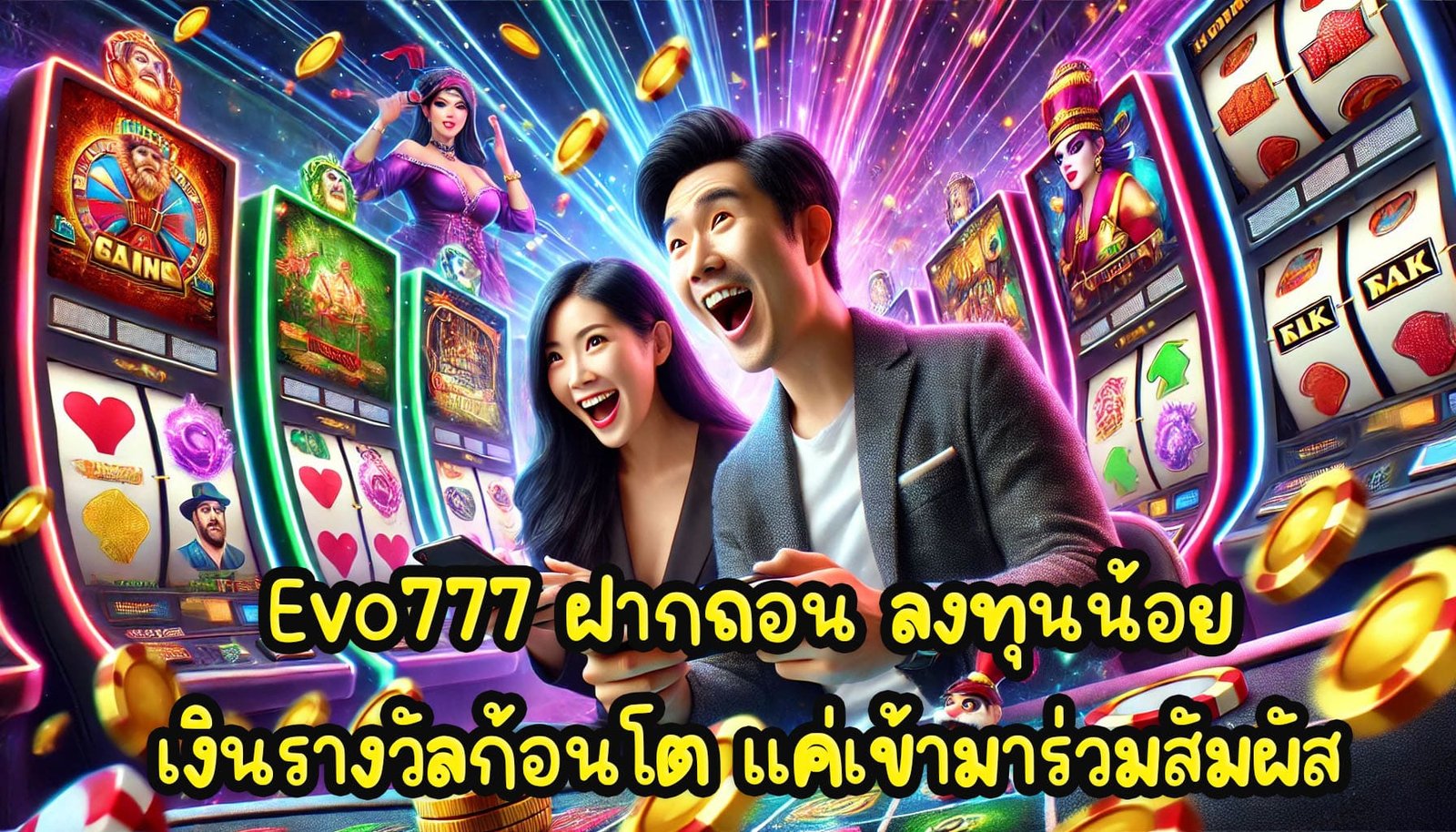 Evo777 ฝากถอน ลงทุนน้อย เงินรางวัลก้อนโต แค่เข้ามาร่วมสัมผัส-1