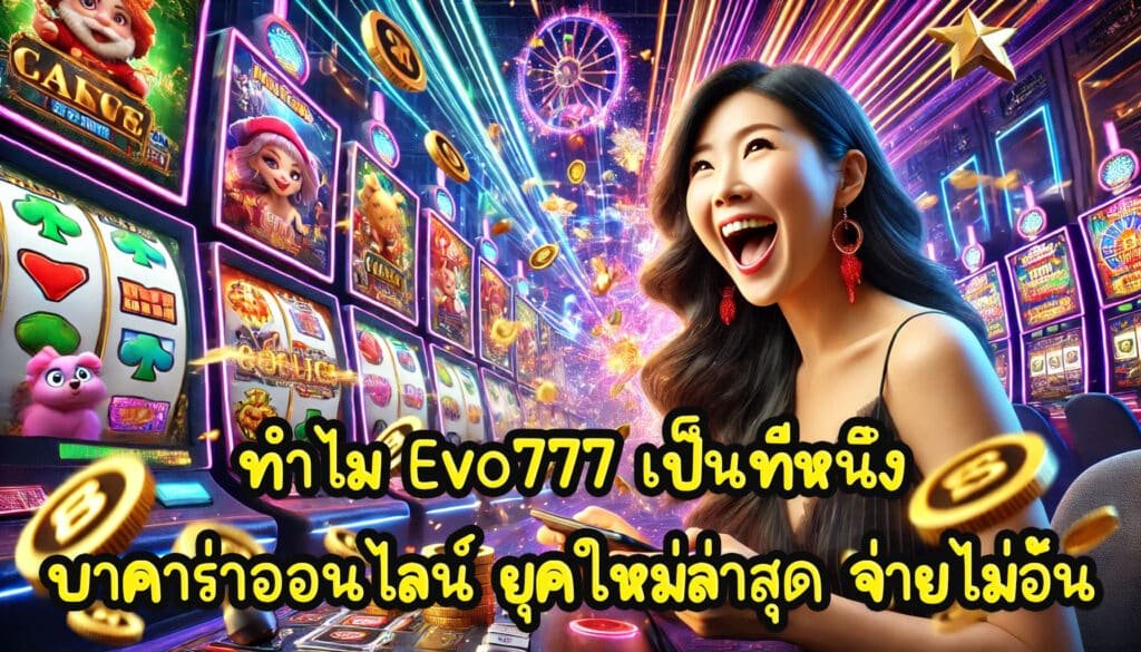 ทำไม Evo777 เป็นหนึ่ง บาคาร่าออนไลน์ ยุคใหม่ล่าสุด จ่ายไม่อั้น-3