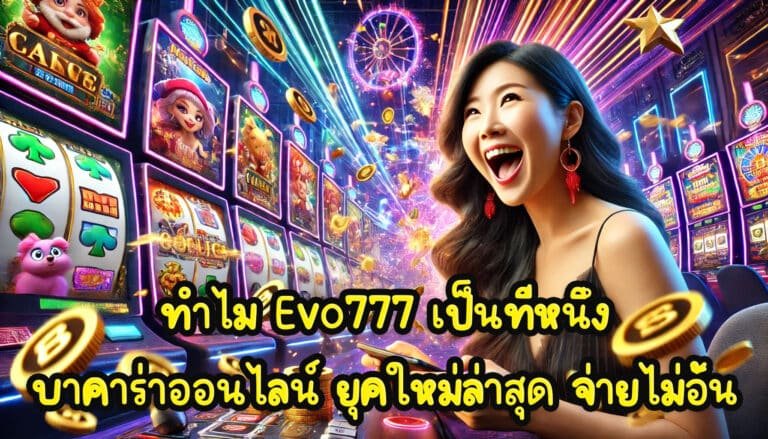 ทำไม Evo777 เป็นหนึ่ง บาคาร่าออนไลน์ ยุคใหม่ล่าสุด จ่ายไม่อั้น-3